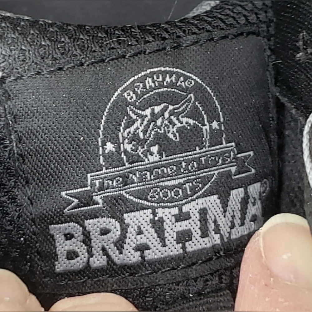 Brahma Men's Black Steel-toed Sneakers Size 11 - Picture 3 of 9